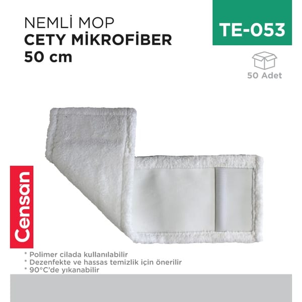 Nemli Mop Cety Mikrofiber 50 cm