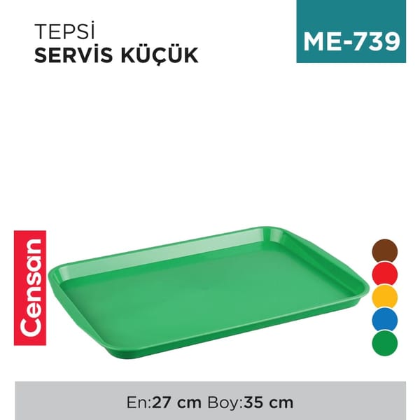 Tepsi Servis Küçük 27 cmx35 cm