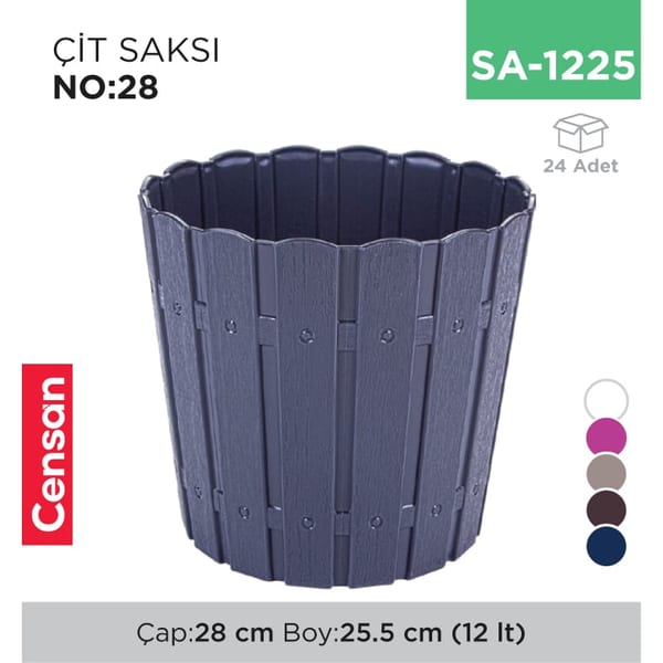 Çit Saksı NO:28