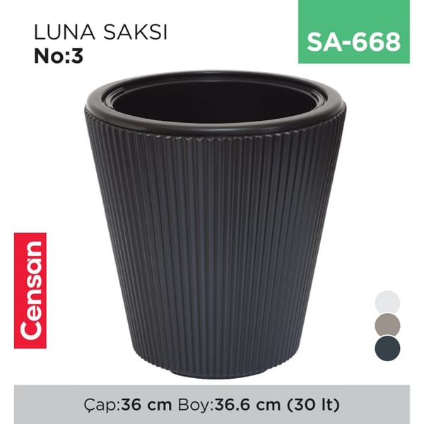 Luna Saksı NO:3 (LNS3)