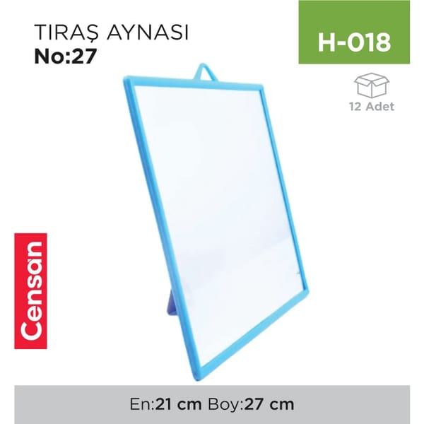 Traş Aynası NO:28 (22x28 cm) (160)