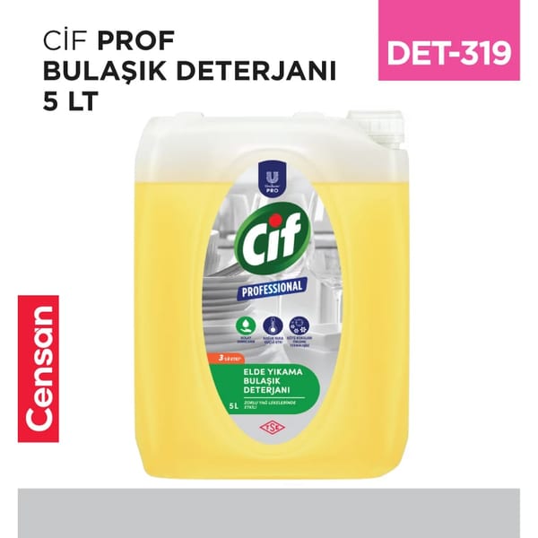 Cif Prof Bulaşık Deterjanı 5 lt