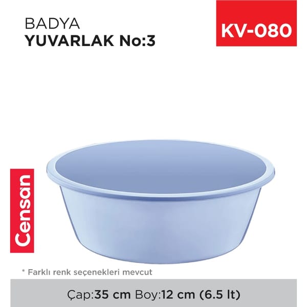 Badya Yuvarlak NO:3 (6.5 lt) (E-157)