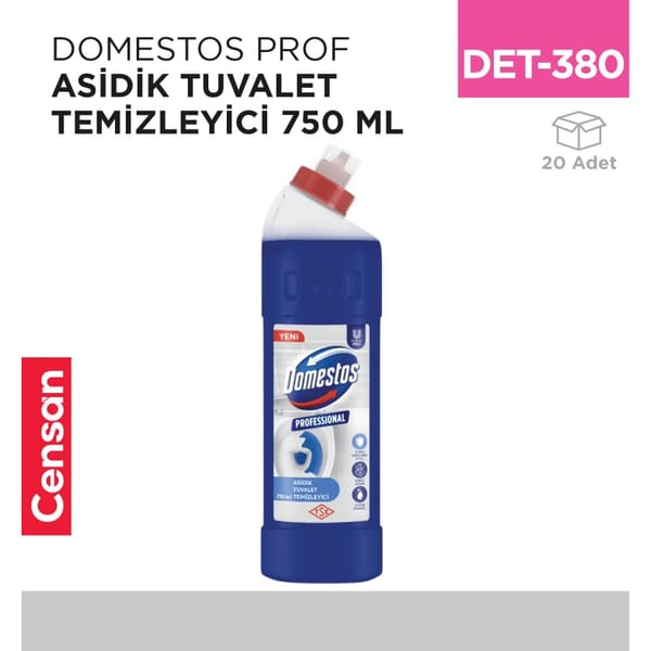 Domestos Prof Asidik Tuvalet Temizleyici 750 ml