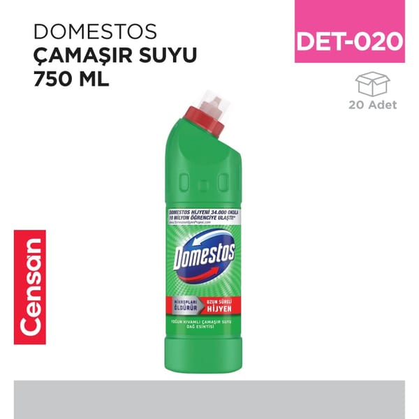 Domestos Çamaşır Suyu 750 ml (806 gr)