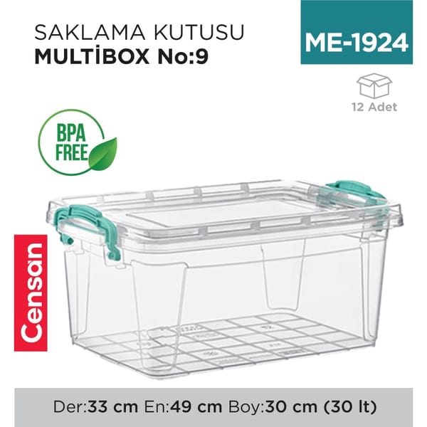 Saklama Kutusu M.box NO:9 (30 lt) (E-508)
