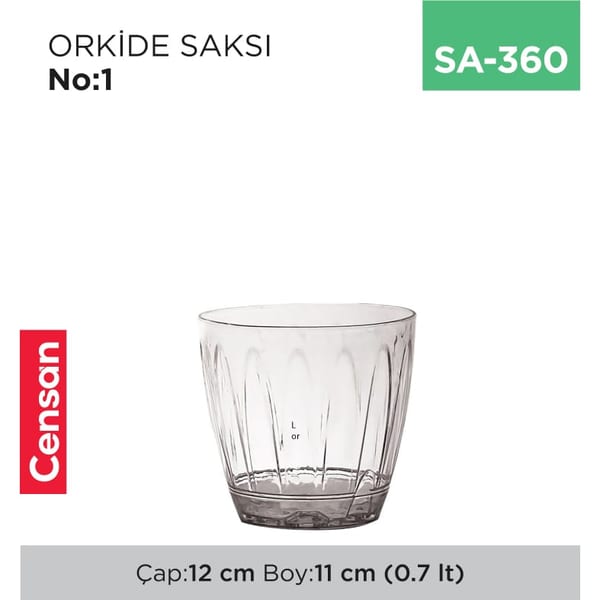 Orkide Saksı NO:1 (0.7 lt) (OR01)