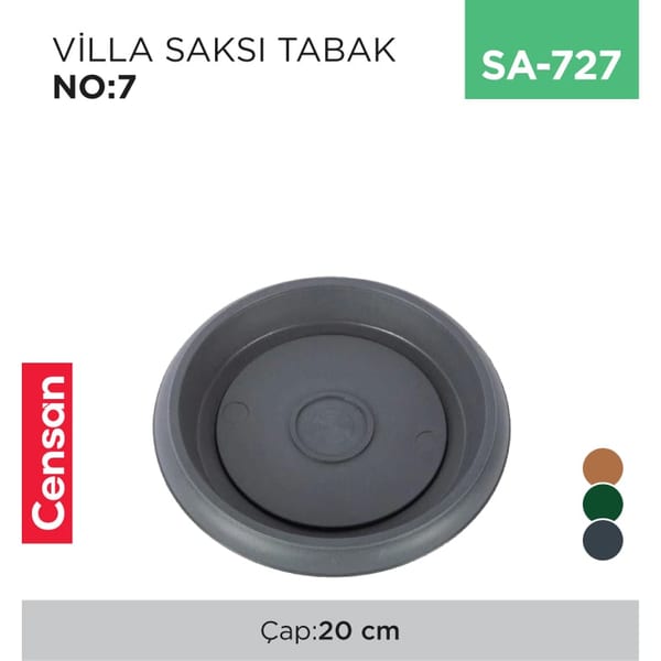 Villa Saksı NO:7 Tabak
