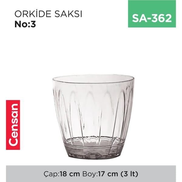 Orkide Saksı NO:3 (3 lt) (OR03)