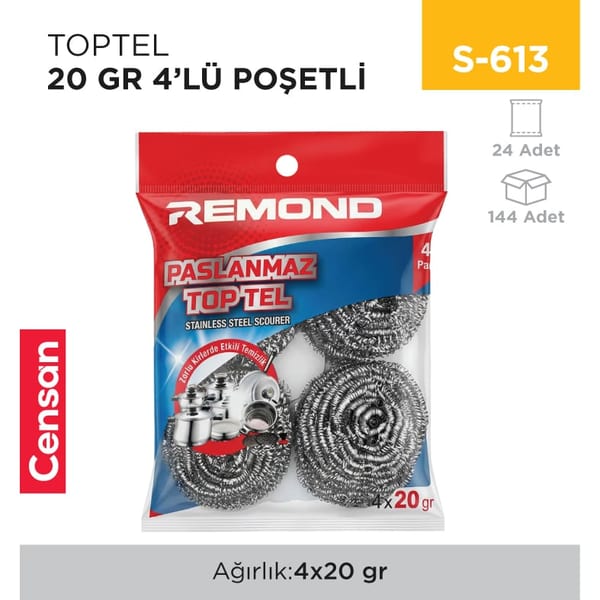 Toptel 20gr 4'lü (INX04)