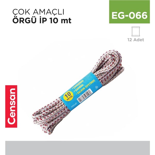 Çok Amaçlı Örgü İP 10 mt (TM-132)
