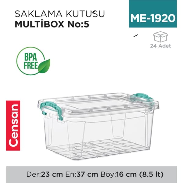 Saklama Kutusu M.box NO:5 (8.5 lt) (E-504)