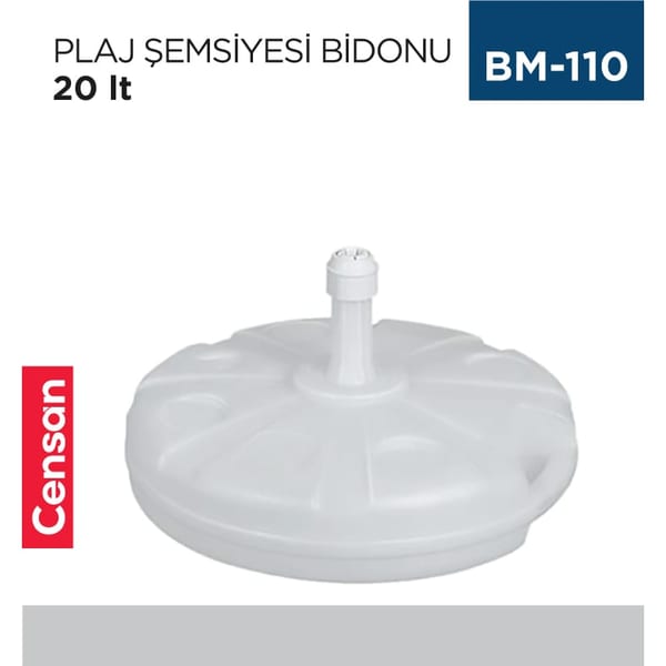 Plaj Şemsiyesi Bidonu 20 lt