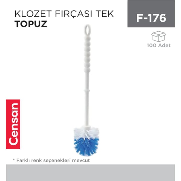 Klozet Fırçası Tek Topuz (ZP153)