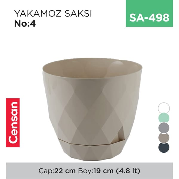 Yakamoz Saksı NO:4 (4.8 lt) (KRS-454)