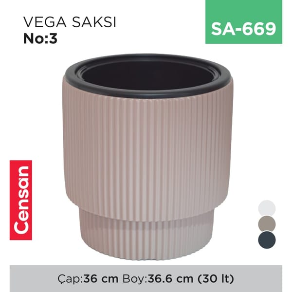 Vega Saksı NO:3 (VGS3)