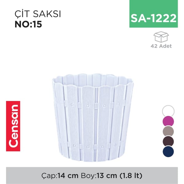 Çit Saksı NO:15