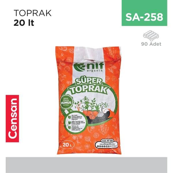 Nif Süper Toprak 20 lt