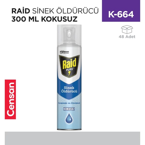 Raid Sinek Öldürücü 300 ml Kokusuz