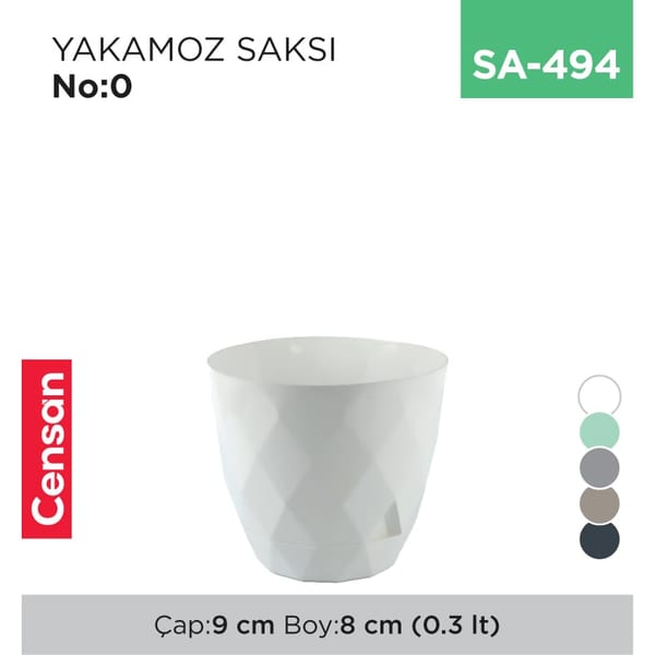 Yakamoz Saksı NO:0 (0.3 lt) (KRS-450)