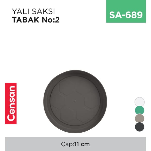 Yalı Saksı Tabak NO:2 (YT02)