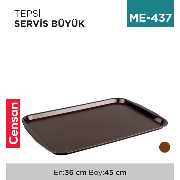Tepsi Servis Büyük 36 cmx45 cm