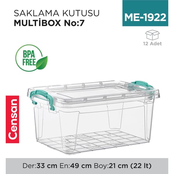 Saklama Kutusu M.box NO:7 (22 lt) (E-506)