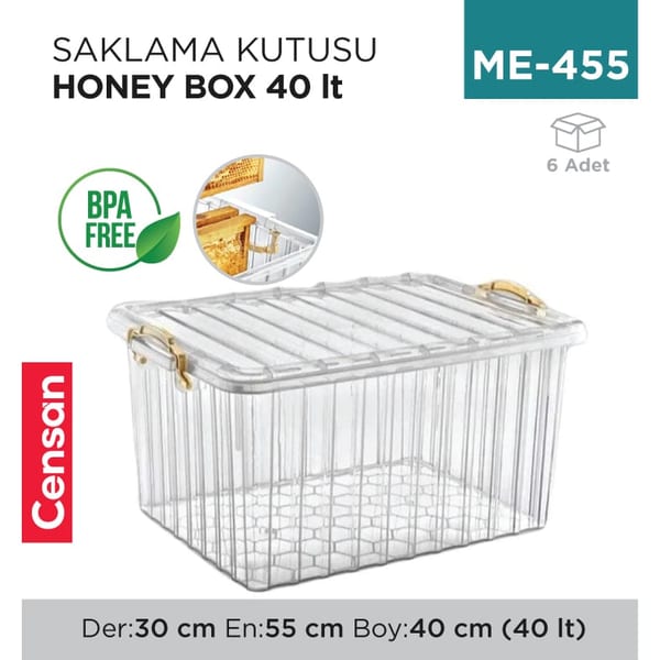 Saklama Kutusu Honey Box 40 lt (E-640)