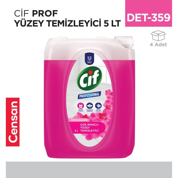 Cif Prof Yüzey Temizleyici 5 lt