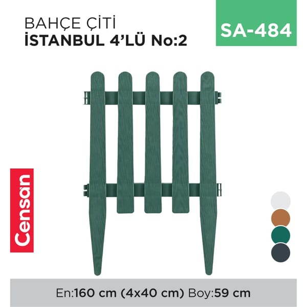 Bahçe Çiti İstanbul NO:2 4'lü (İBÇ2)