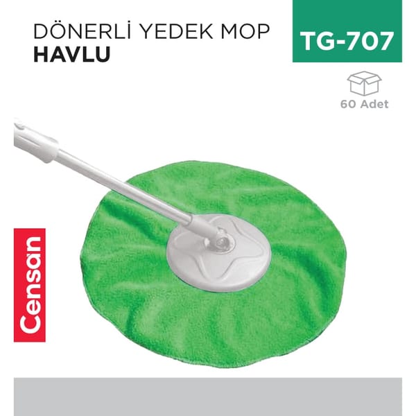 Dönerli Yedek Mop Havlu Temsan (TM-078)