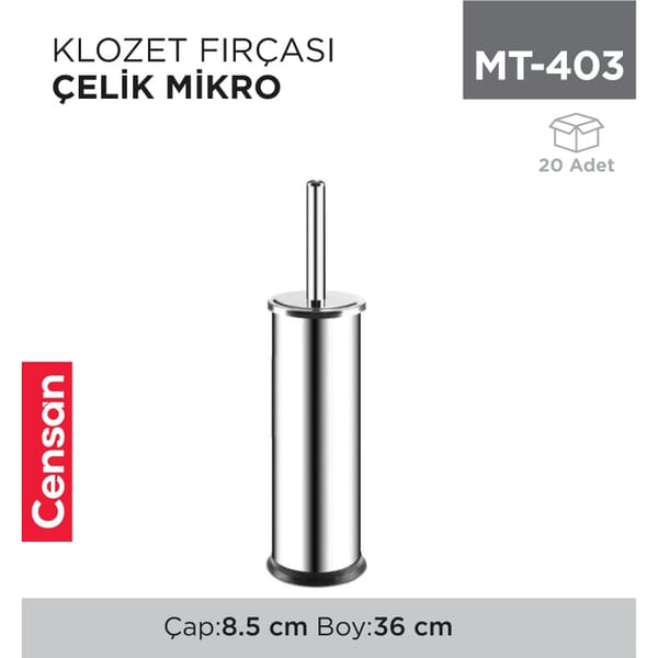 Klozet Fırçası Çelik Mikro (488)